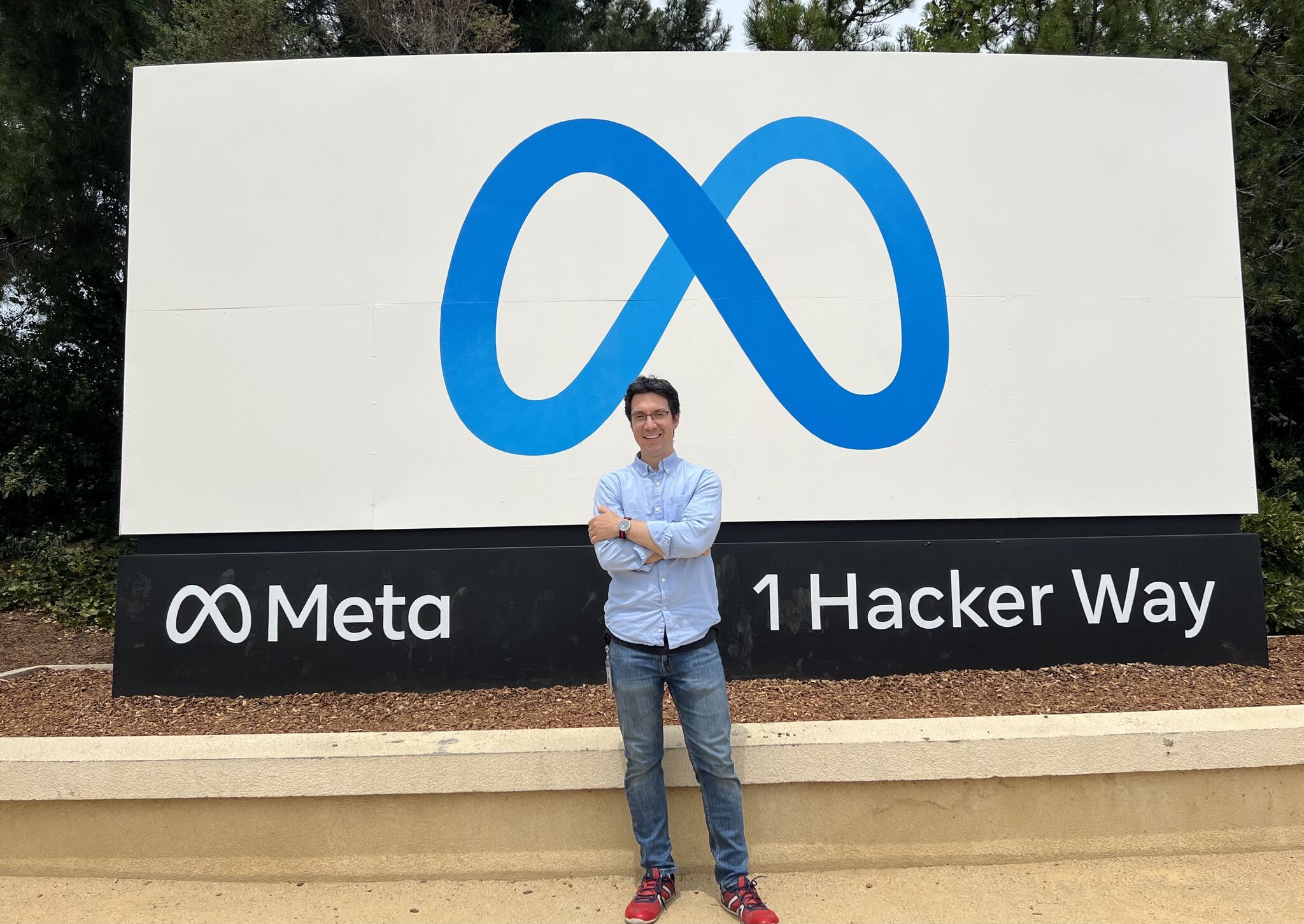 Austen McDonald at Meta headquarters